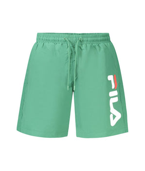 Fila Green Polyamide Swimwear