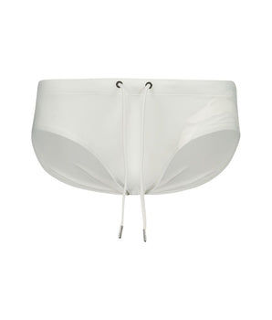 Trussardi White Elastane Swimwear