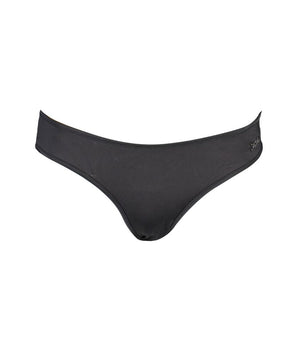 Karl Lagerfeld Black Elastane Swimwear