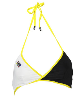 Karl Lagerfeld Black Elastane Swimwear