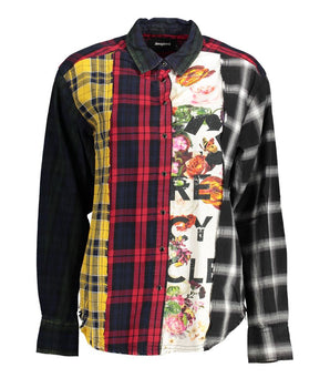 Desigual Black Cotton Shirt