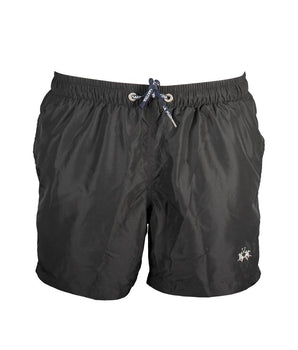 La Martina Black Polyester Swimwear