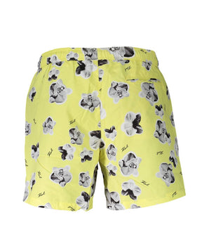 Karl Lagerfeld Yellow Polyester Swimwear