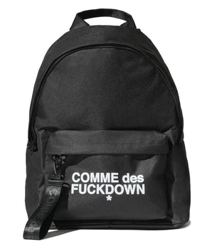 Comme Des Fuckdown Black Polyester Backpack