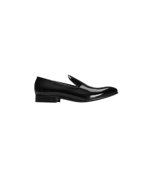Roberto Pepe Luxury Black Calfskin Men Loafer