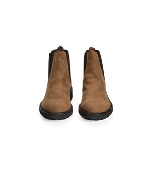 Roberto Pepe Luxury Brown Calfskin Men Boot