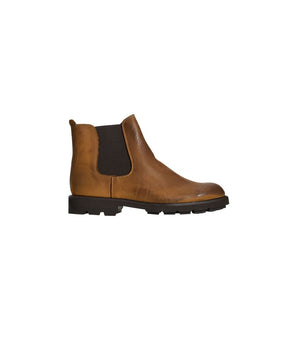 Roberto Pepe Luxury Brown Calfskin Men Boot
