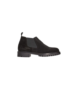 Roberto Pepe Luxury Black Calfskin Men Boot