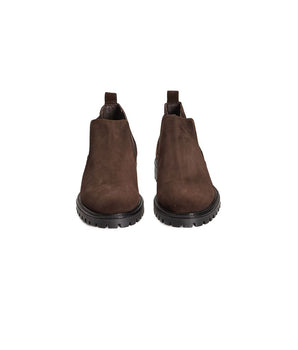 Roberto Pepe Luxury Brown Calfskin Men Boot