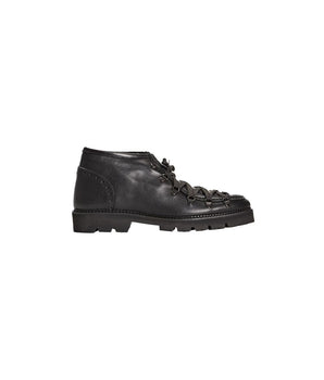 Roberto Pepe Luxury Black Calfskin Men Boot