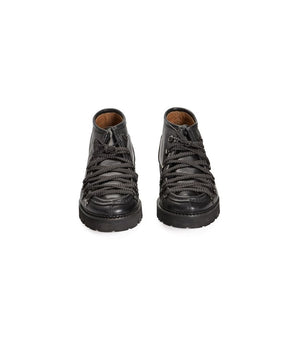 Roberto Pepe Luxury Black Calfskin Men Boot