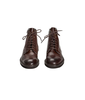 Roberto Pepe Luxury Brown Calfskin Men Boot