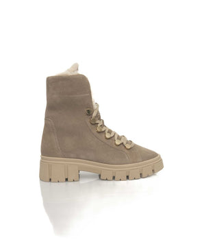 Cerruti 1881 Beige Leather Women Boot