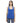 Just Cavalli Blue Viscose Tank Top