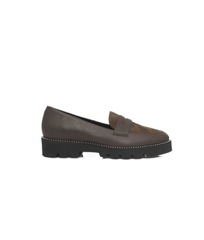 Cerruti 1881 Brown Cowhide Women's Loafer
