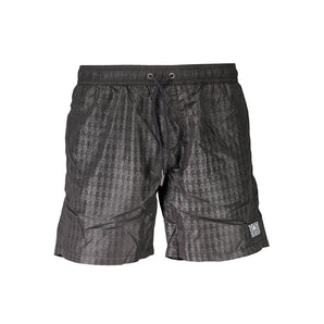 Karl Lagerfeld Black Polyester Swimwear