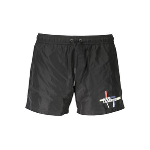 Karl Lagerfeld Black Polyester Swimwear