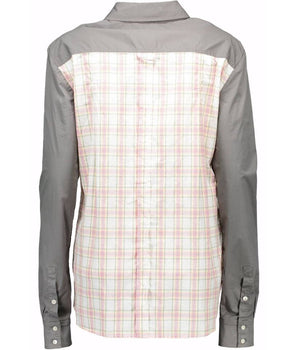 John Galliano Gray Cotton Shirt