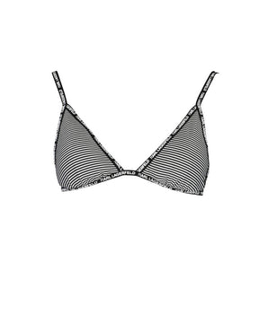 Karl Lagerfeld Black Elastane Swimwear