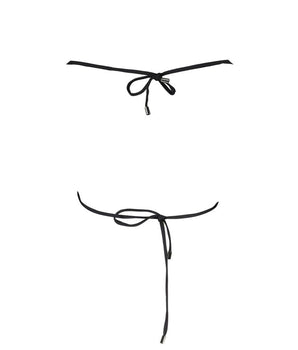 Karl Lagerfeld Black Elastane Swimwear