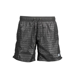 Karl Lagerfeld Black Polyester Swimwear