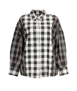 Desigual Black Cotton Shirt