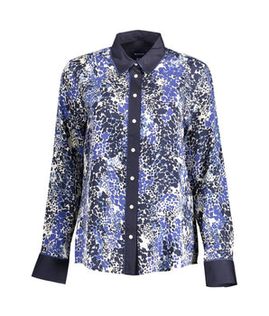 Gant Blue Lyocell Shirt