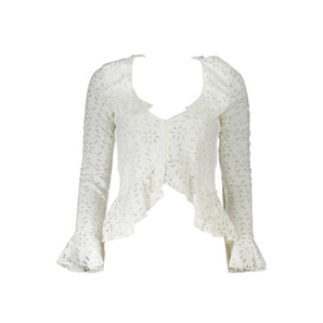Desigual White Cotton Shirt
