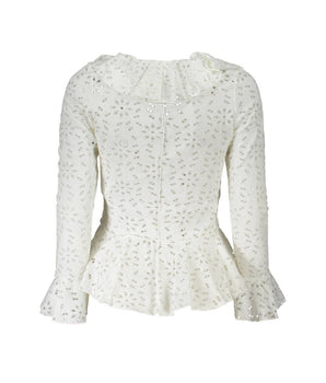 Desigual White Cotton Shirt