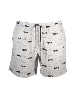 Karl Lagerfeld White Polyester Swimwear