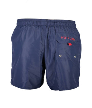 La Martina Blue Polyester Swimwear