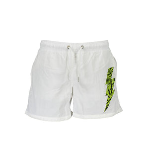 Cavalli Class White Polyamide Swimwear