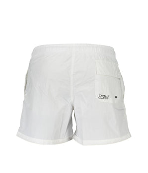 Cavalli Class White Polyamide Swimwear
