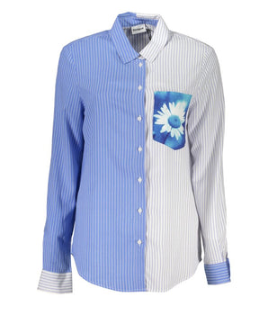 Desigual Blue Viscose Shirt