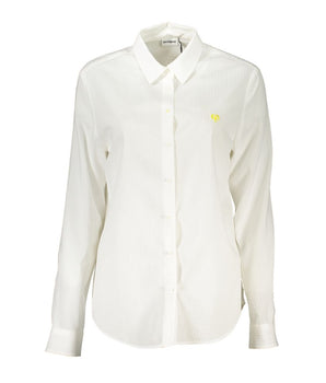 Desigual White Cotton Shirt