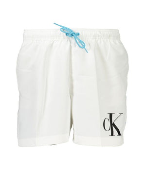 Calvin Klein White Polyester Swimwear