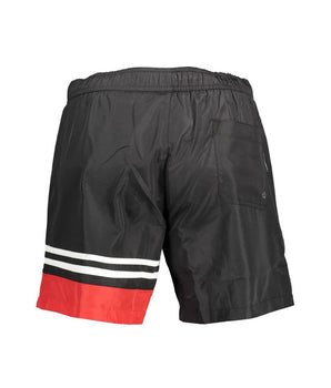 Karl Lagerfeld Black Polyester Swimwear