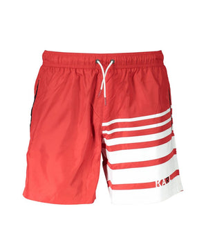Karl Lagerfeld Red Polyester Swimwear