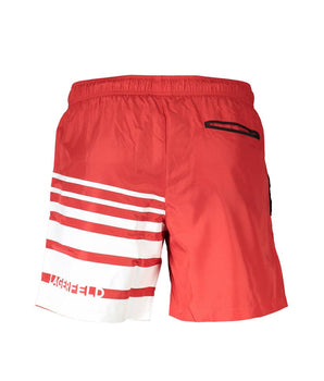 Karl Lagerfeld Red Polyester Swimwear