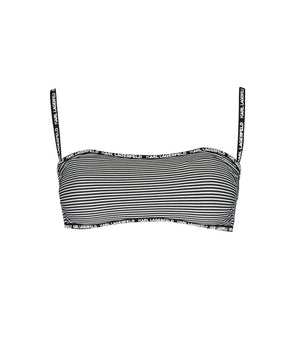 Karl Lagerfeld Black Elastane Swimwear