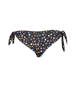 Karl Lagerfeld Black Elastane Swimwear