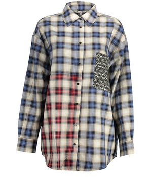 Desigual Blue Cotton Shirt