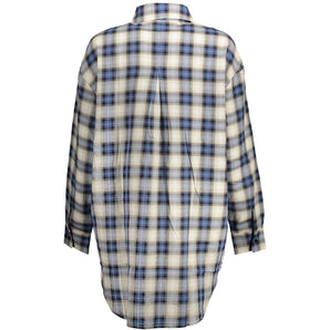 Desigual Blue Cotton Shirt