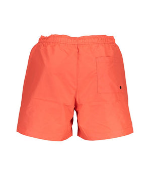 Calvin Klein Red Polyester Swimwear