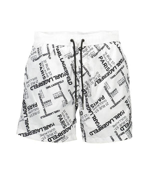 Karl Lagerfeld White Polyester Swimwear