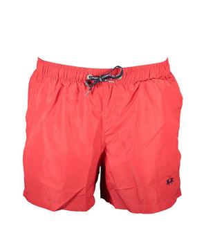 La Martina Red Polyester Swimwear