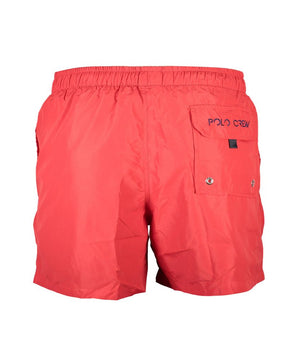 La Martina Red Polyester Swimwear