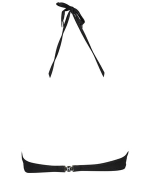 Karl Lagerfeld Black Elastane Swimwear