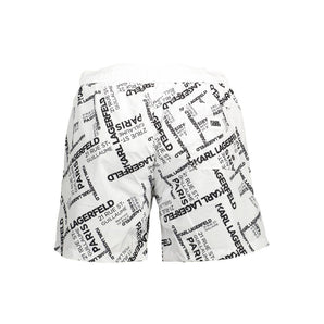 Karl Lagerfeld White Polyester Swimwear