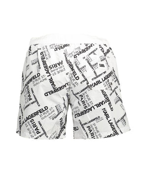 Karl Lagerfeld White Polyester Swimwear